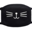 Cotton Zmywalna Black Maseczka - Kitten Design
