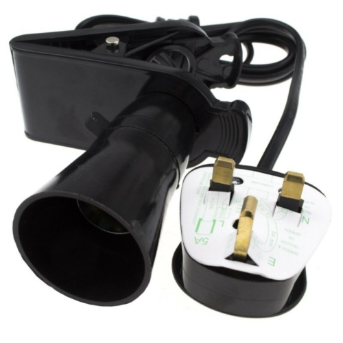 Clip-On Lamp Black